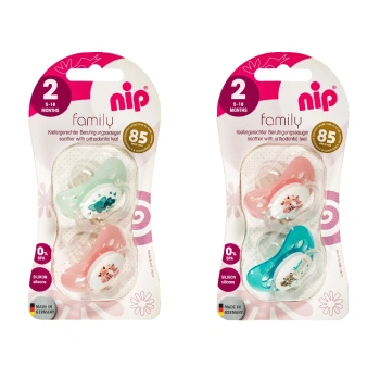 NIP Family F Suzetă silicon, mărimea 2 (5-18luni) N2