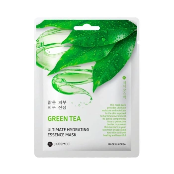 JKOSMEC Masca pentru față din țesătura cu ceai verde, 25ml