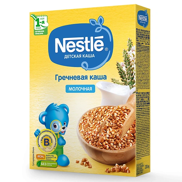 Nestle Terci Hrișcă, lapte 220g Nestle Terci Hrișcă, lapte 220g