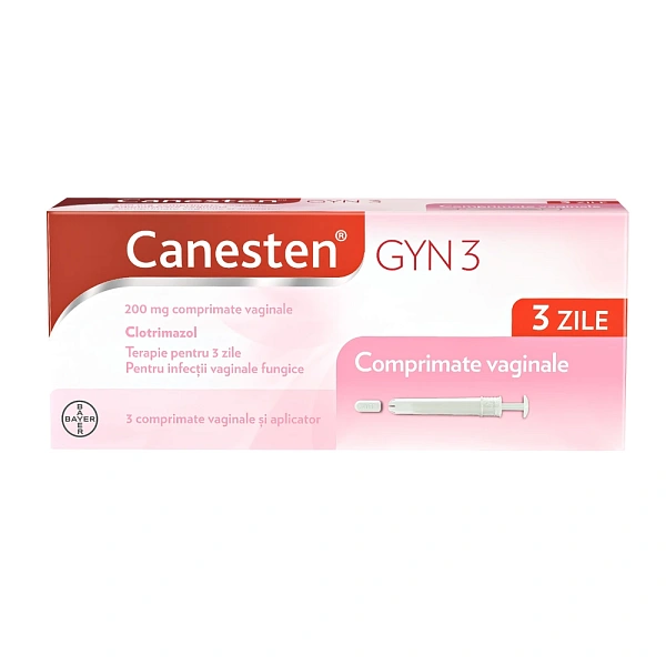 Canesten Gyn 3 200mg comp. vag. N3 Canesten Gyn 3 200mg comp. vag. N3