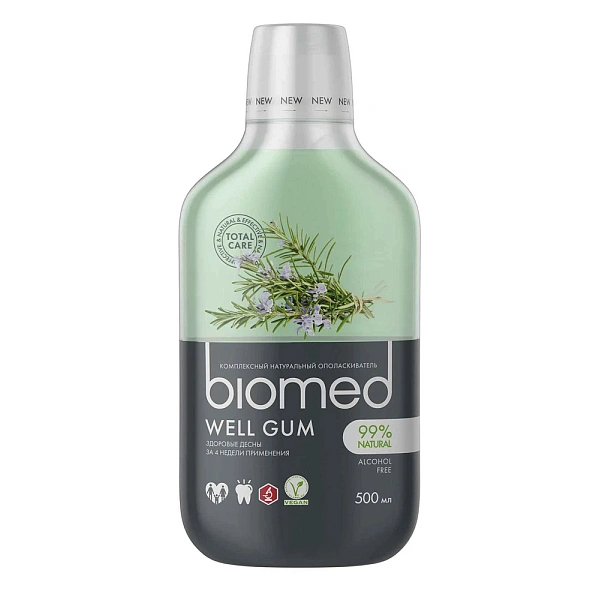 Biomed Apă de gură Well Gum 500ml