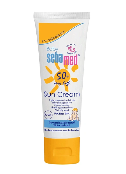 Sebamed Baby crema cu protecție solară SPF 50 pentru copii, 75ml 