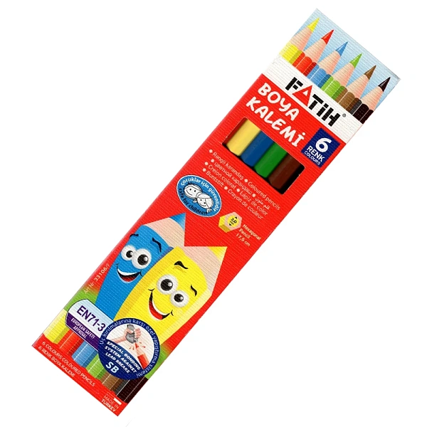 Creioane color 6cul. Fatih 33106