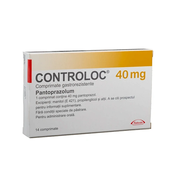 Controloc 40mg comp. gastrorez. N14
