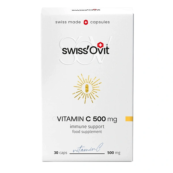 SwissOvit Vitamina C 500mg caps. N30