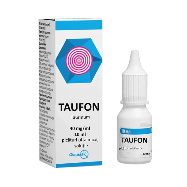 Taufon 40mg/ml 10ml pic.oft., sol. N1 (Farmak)