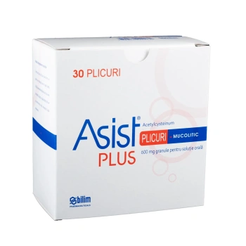 Asist Plus gran./sol. orala 600g/3mg N30 