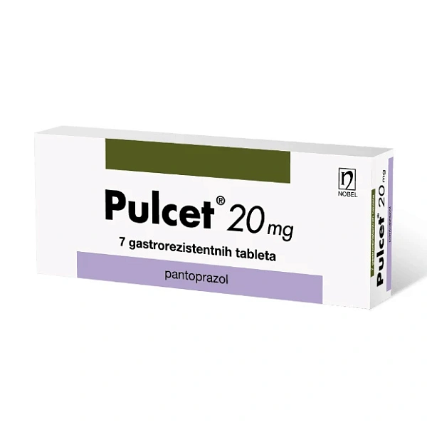 Pulcet 20mg comp. gastr. N7