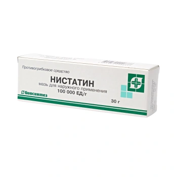 Nistatina 100000UI/1g ung. 30gr (Biosintez)