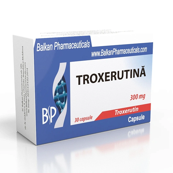 Troxerutina 300mg caps. N10x3 (Balkanpharm)