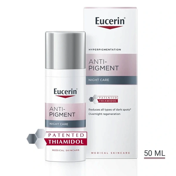 Eucerin Anti-Pigment Crema de noapte pentru pete pigmentare, 50ml