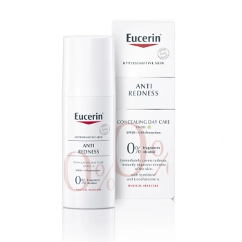 Eucerin AntiREDNESS Cremă pentru față de zi (rozacee), corector de nuanta, SPF25, 50ml