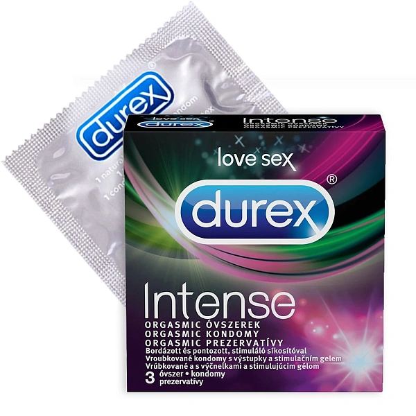 Prezervative Durex Intense Orgasmic N3 Prezervative Durex Intense Orgasmic N3