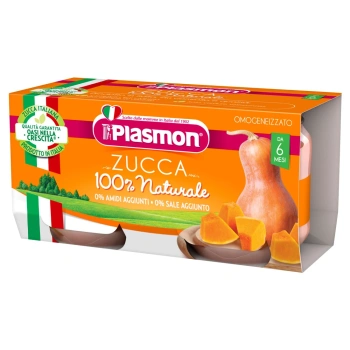 Plasmon Piure cu dovleac,+6 luni 2x80g