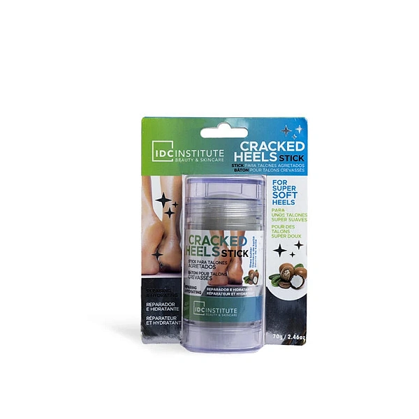 IDC Institute Stick pentru călcâie uscate și crăpate cu Unt de Shea 70g