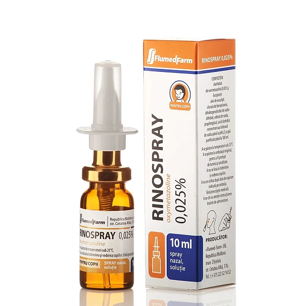 Rinospray 0.025% 10ml spray nazal 