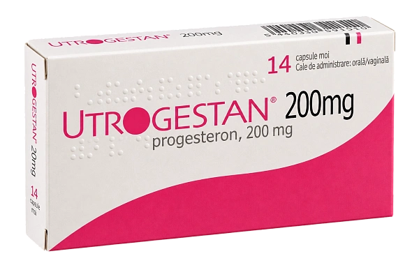 Utrogestan 200mg caps. N7x2