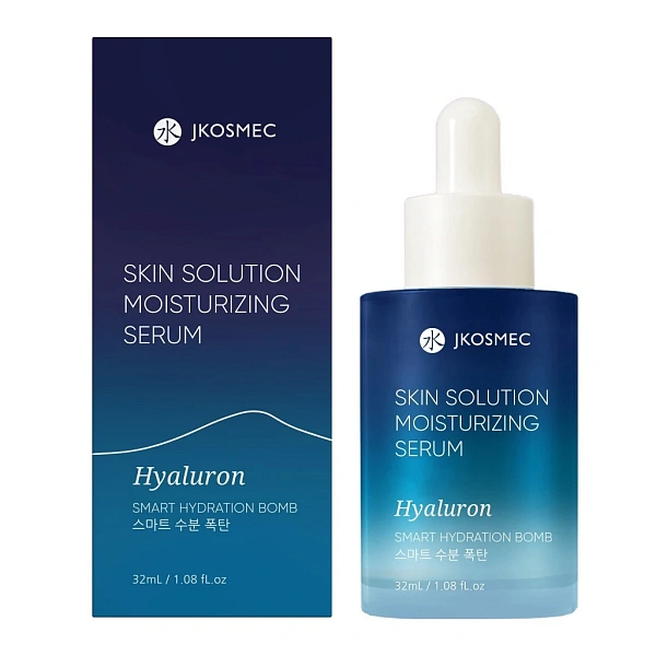 JKOSMEC SS Ser hidratant cu acid hialuronic pentru față, 32ml