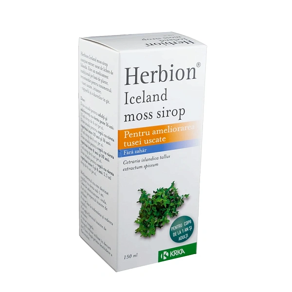 Herbion Iceland moss sirop 150ml Herbion Iceland moss sirop 150ml