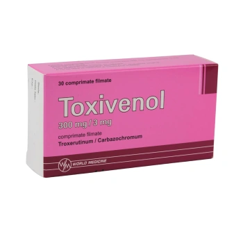 Toxivenol draj. 300mg+3mg N10x3
