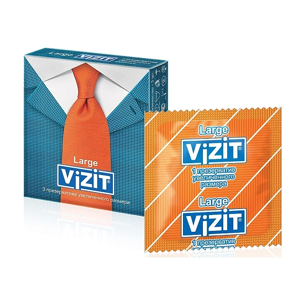 Prezervative Vizit N3 Large (marime mare) Prezervative Vizit N3 Large (marime mare)