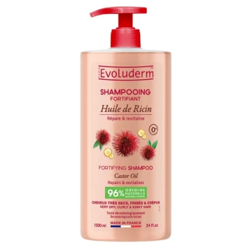 Evoluderm Șampon cu Ulei de Ricin 1000ml
