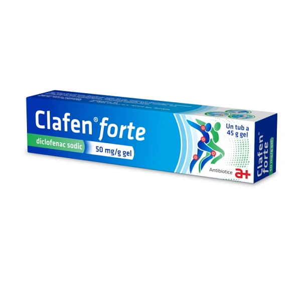 Clafen 50mg/g gel 45 g 