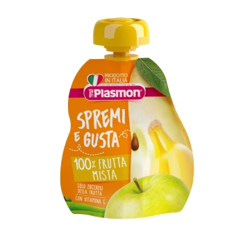 Plasmon Piure mix de fructe mar, banana si para, +6 luni, 100 g