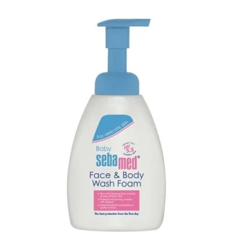 Sebamed Baby Spumă de curățare pentru față și corp 400ml