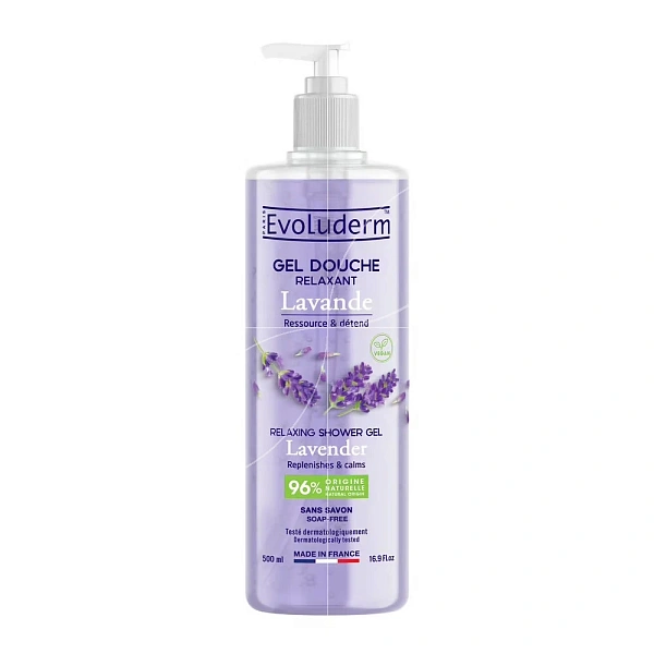 Evoluderm Gel de duș Levănțică 500ml Evoluderm Gel de duș Levănțică 500ml