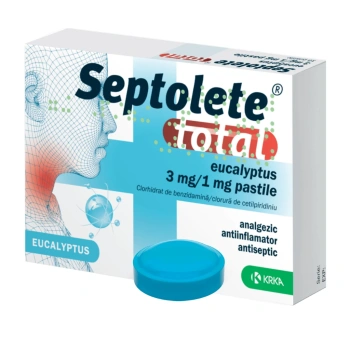 Septolete total 3mg/1mg pastile N8x2