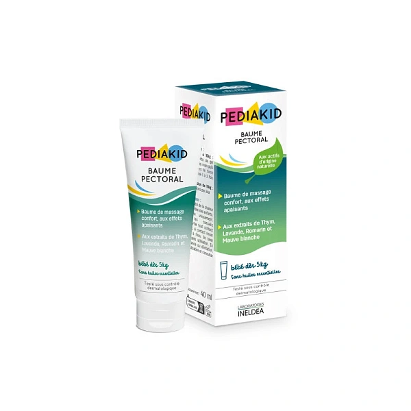 INELDEA Pediakid Balsam Pectoral 40ml INELDEA Pediakid Balsam Pectoral 40ml