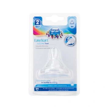 Canpol Baby 21/721 Tetina silicon curgere medie