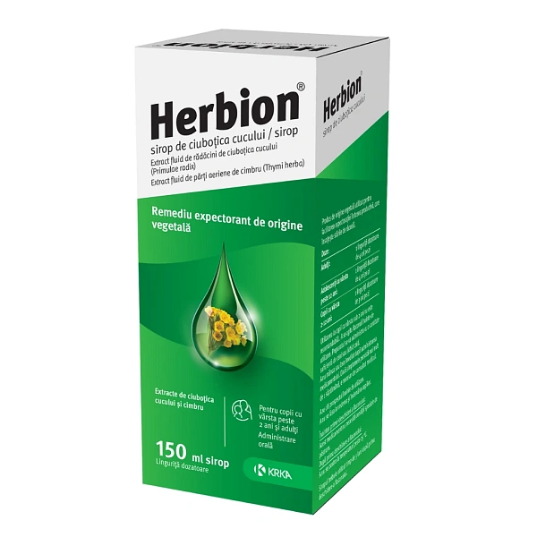 Herbion Sirop Ciubotica cucului 150ml