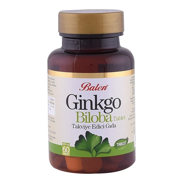 Balen Ginkgo Biloba comprimate 600mg N60 Balen Ginkgo Biloba comprimate 600mg N60