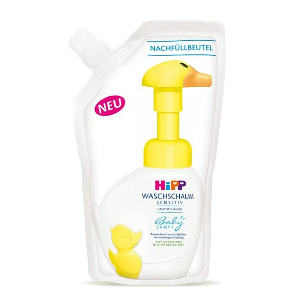 Hipp 9541/90108 BabySanft Spuma cremoasa pentru față și mâini 250ml