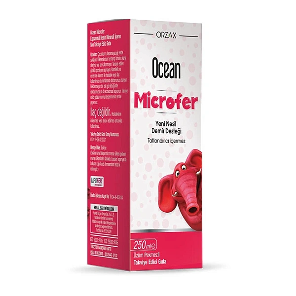 Ocean Microfer 250ml sirop