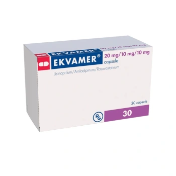 Ekvamer 20mg/10mg/10mg caps. N5x6
