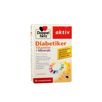 Doppelherz Diabetiker Vitamine+Minerale comp. N30