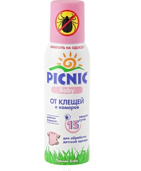Picnic Baby Spray anti-căpușe 125ml