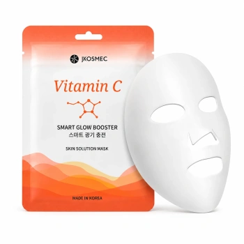 JKOSMEC SS Masca pentru față din țesătura iluminatoare cu vitamina C, 25ml