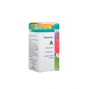 Vitamina A 50000 UI/ml 10ml sol.orala N1