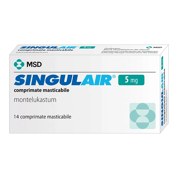 Singulair 5mg comp. masticab. N14
