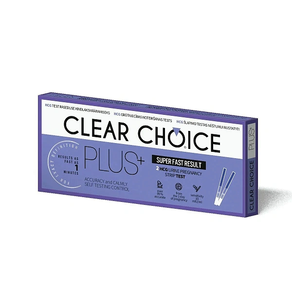 Test pentru sarcină Clear Choice Plus (bandă) N2 Test pentru sarcină Clear Choice Plus (bandă) N2
