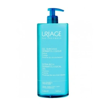 Uriage Surgras Gel dermatologic pentru curățarea pielii, 1L
