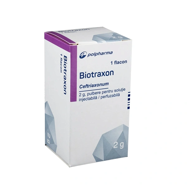 Biotraxon 2g pulb./sol. inj. N1