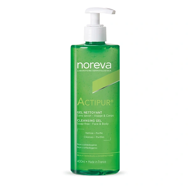 Noreva ACTIPUR Gel dermo-netoiant pentru fata si corp 400ml