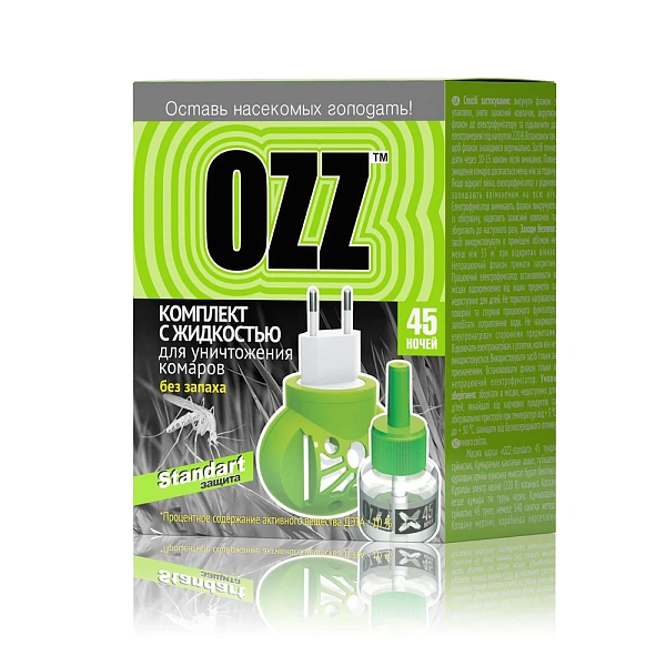OZZ Standart Set diffuzor+lichid 45 nopti, 30ml OZZ Standart Set diffuzor+lichid 45 nopti, 30ml