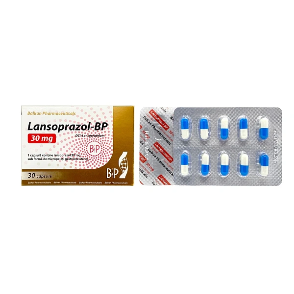 Lansoprazol 30mg caps. N10x3 (Balkan)