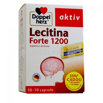 Doppelherz Lecitina Forte 1200 N30+ N10 Cadou
